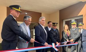 Villa Huidobro: Llaryora inauguró el Anexo de Formación de la Escuela de Suboficiales de Policía General Manuel Belgrano