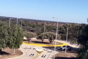 Cruz del Eje: avanza la construcción del nuevo camino turístico del Perilago