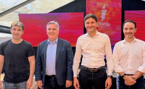 Llaryora acompañó a Pullaro en los Juegos Suramericanos y felicitó a los deportistas cordobeses