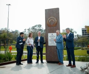 Ciudad de Córdoba: Llaryora y Schiaretti habilitaron el Parque “Papa León XIV”
