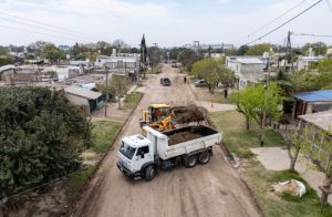 Córdoba Capital: Comenzó la pavimentación de 50 cuadras en barrio San Felipe